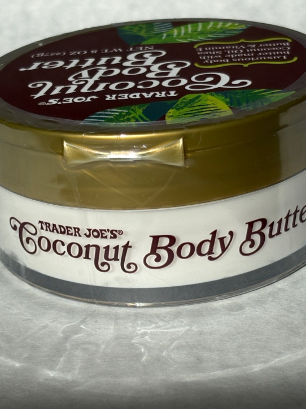 Trader Joe's Coconut Body Butter - 8oz - Picture 2 of 4